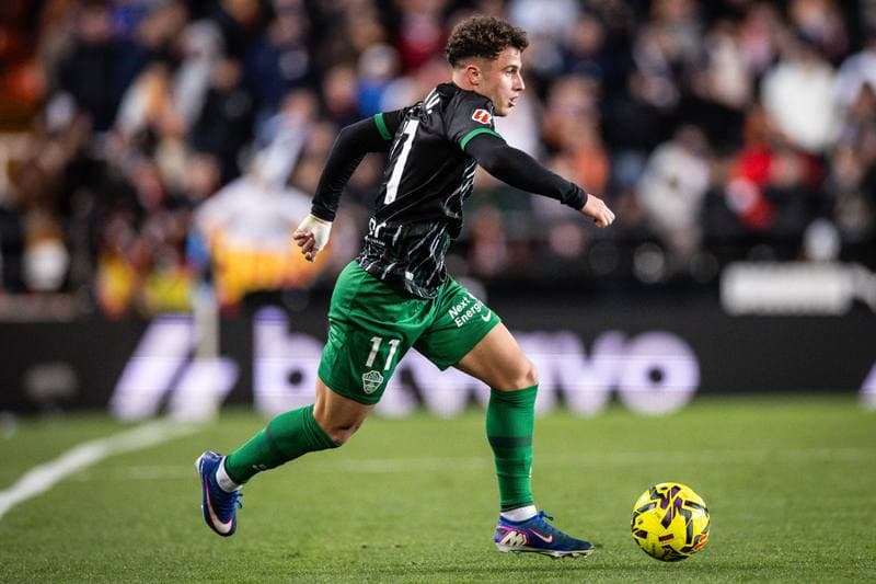 Football. La Liga. Valencia - Elche. 10.01.2026