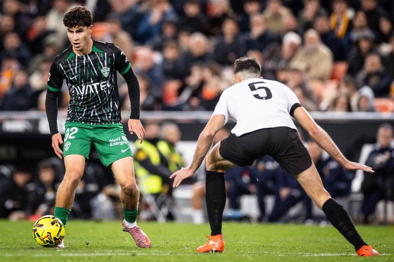 Football. La Liga. Valencia - Elche. 10.01.2026