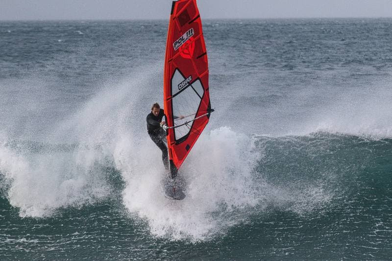 Sailing. Adam Warchol. Training. 09.01.2026