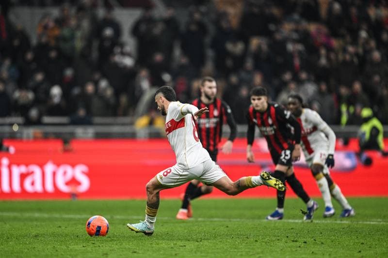 Football. Serie A. AC Milan - Genoa CFC. 08.01.2026