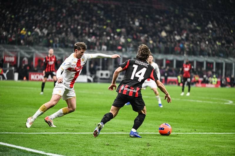 Football. Serie A. AC Milan - Genoa CFC. 08.01.2026