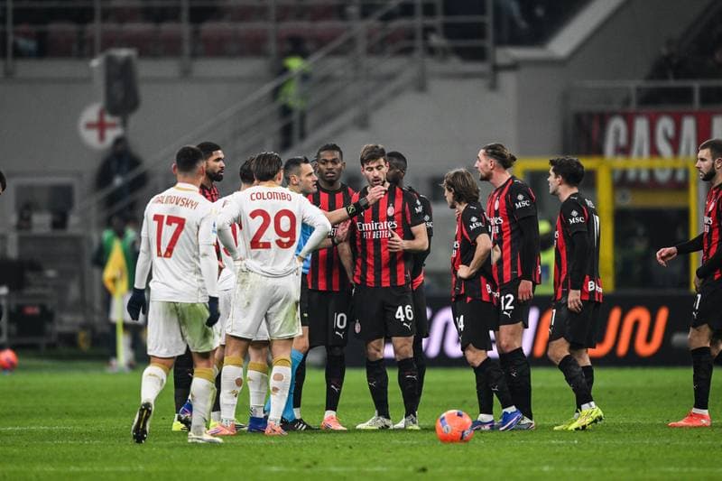 Football. Serie A. AC Milan - Genoa CFC. 08.01.2026