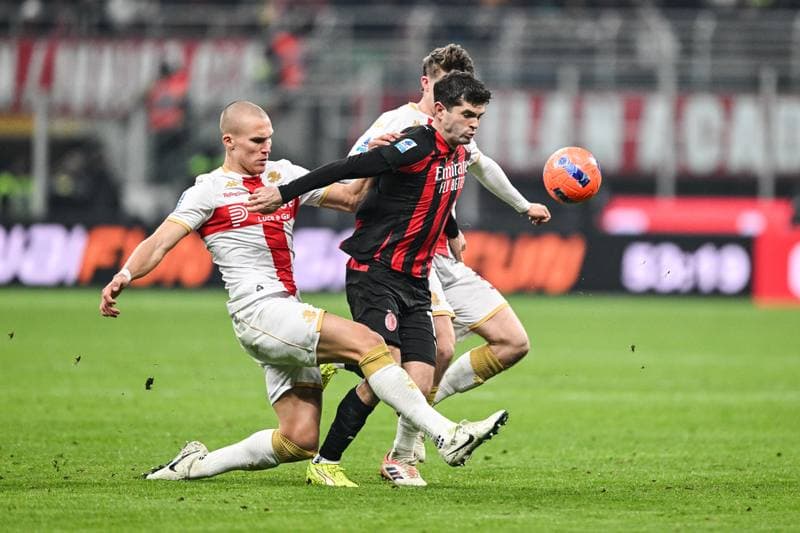 Football. Serie A. AC Milan - Genoa CFC. 08.01.2026