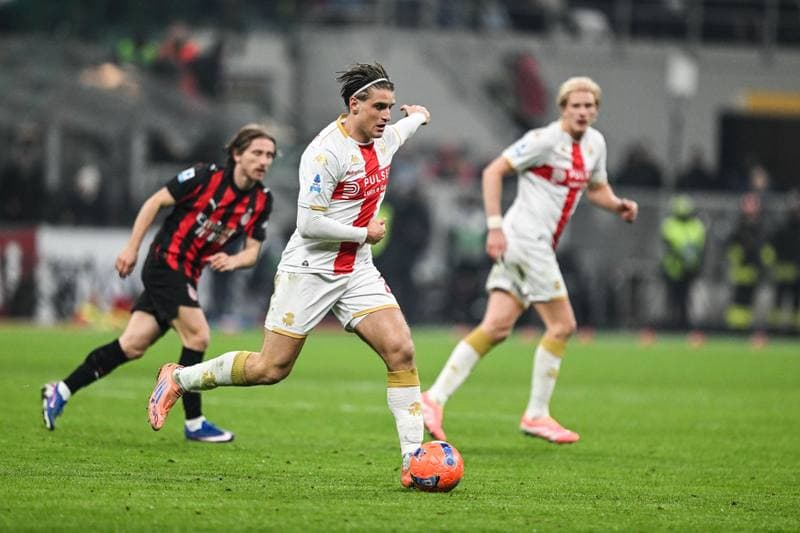 Football. Serie A. AC Milan - Genoa CFC. 08.01.2026