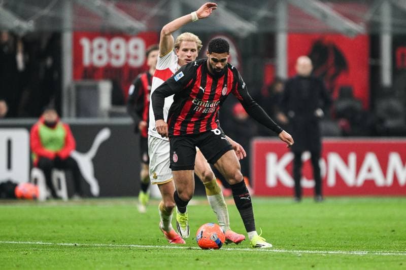 Football. Serie A. AC Milan - Genoa CFC. 08.01.2026