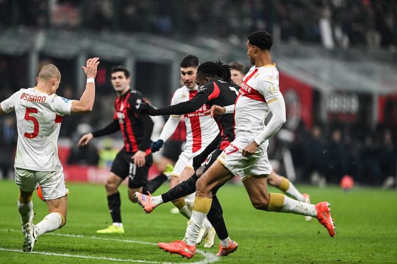 Football. Serie A. AC Milan - Genoa CFC. 08.01.2026