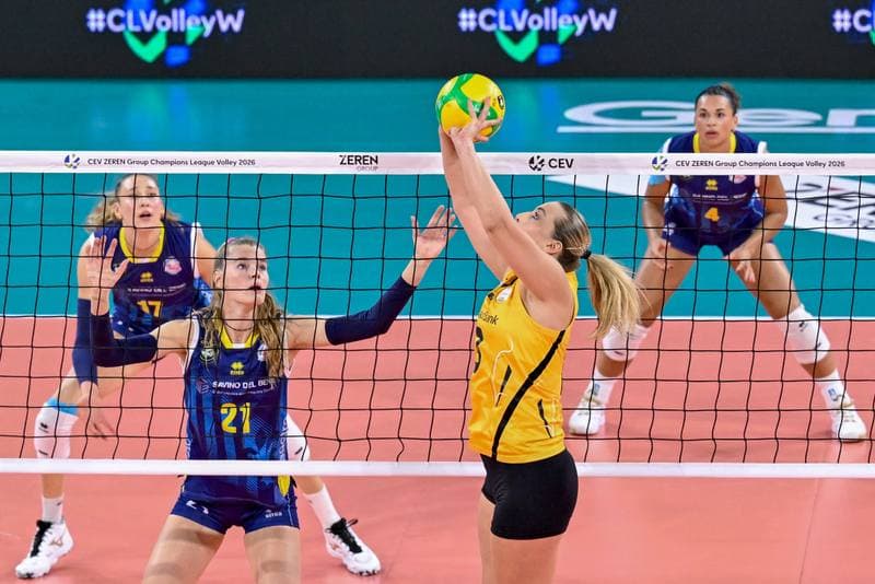 Volleyball. CEV Champions League Women. Savino Del Bene Scandicci - VakifBank Istanbul. 08.01.2026