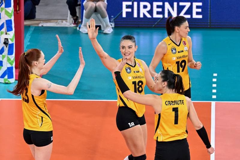 Volleyball. CEV Champions League Women. Savino Del Bene Scandicci - VakifBank Istanbul. 08.01.2026