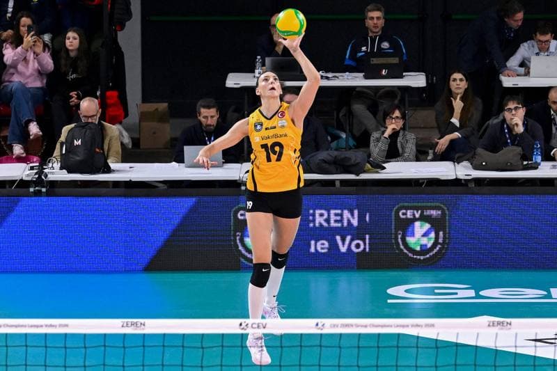 Volleyball. CEV Champions League Women. Savino Del Bene Scandicci - VakifBank Istanbul. 08.01.2026