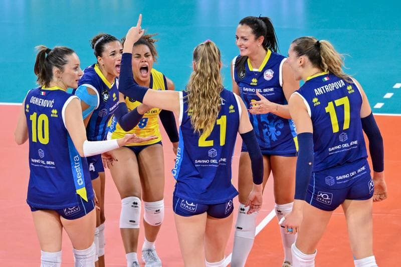 Volleyball. CEV Champions League Women. Savino Del Bene Scandicci - VakifBank Istanbul. 08.01.2026