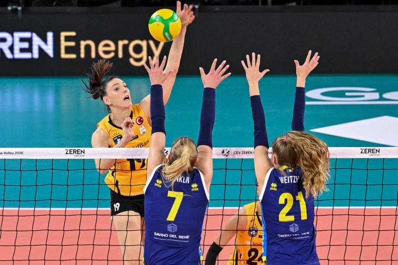 Volleyball. CEV Champions League Women. Savino Del Bene Scandicci - VakifBank Istanbul. 08.01.2026