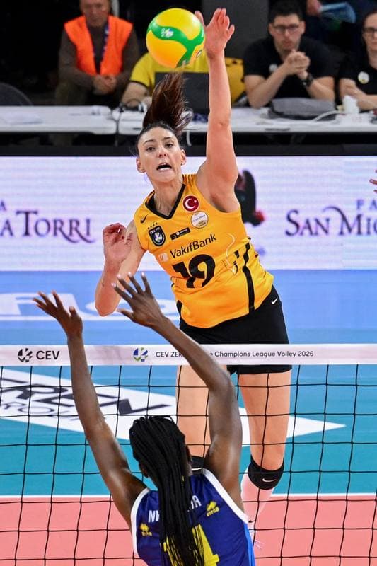 Volleyball. CEV Champions League Women. Savino Del Bene Scandicci - VakifBank Istanbul. 08.01.2026