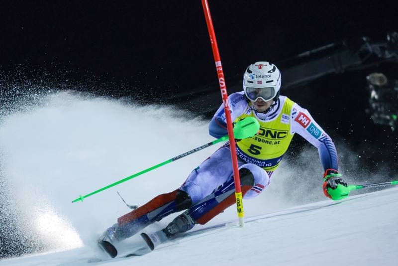 Alpine Skiing. Audi FIS Ski World Cup. Men's Slalom. 07.01.2026
