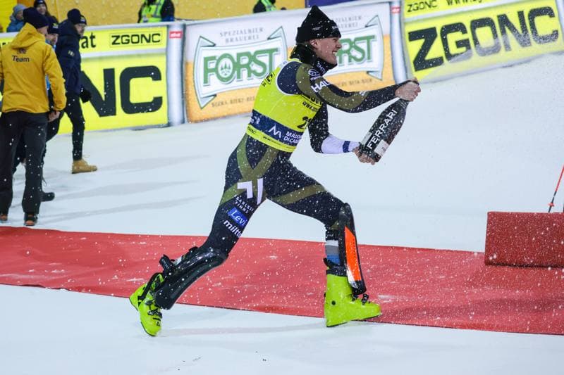 Alpine Skiing. Audi FIS Ski World Cup. Men's Slalom. 07.01.2026