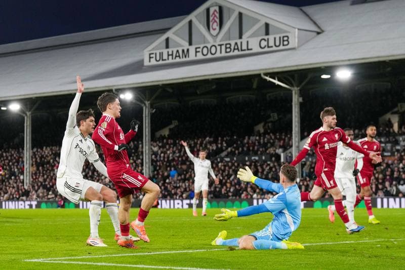 Football. Premier League. Fulham - Liverpool. 04.01.2026