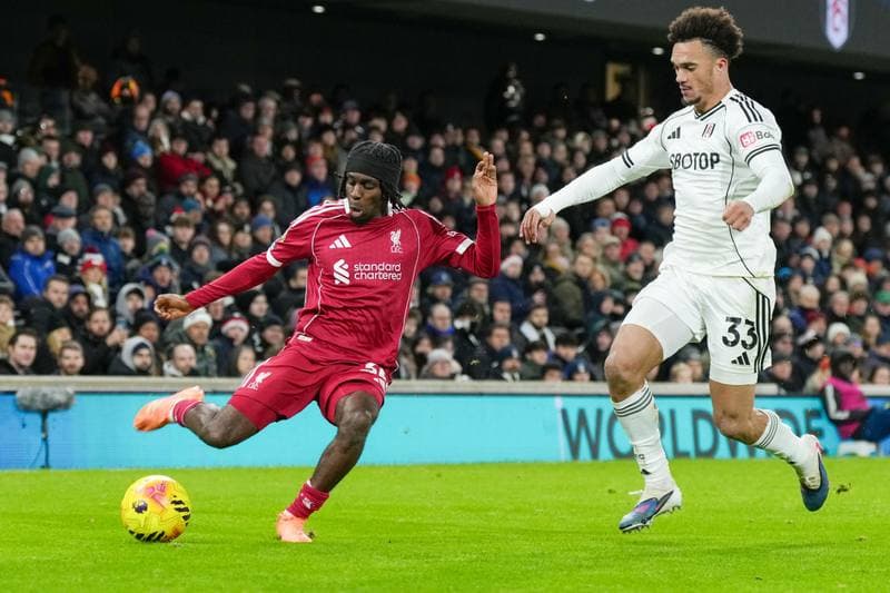 Football. Premier League. Fulham - Liverpool. 04.01.2026