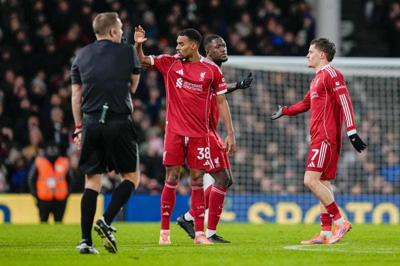 Football. Premier League. Fulham - Liverpool. 04.01.2026