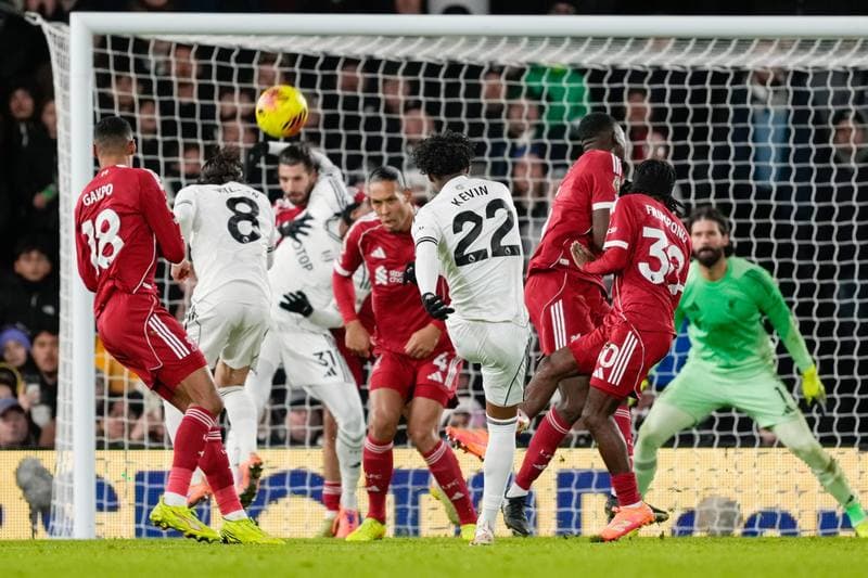 Football. Premier League. Fulham - Liverpool. 04.01.2026