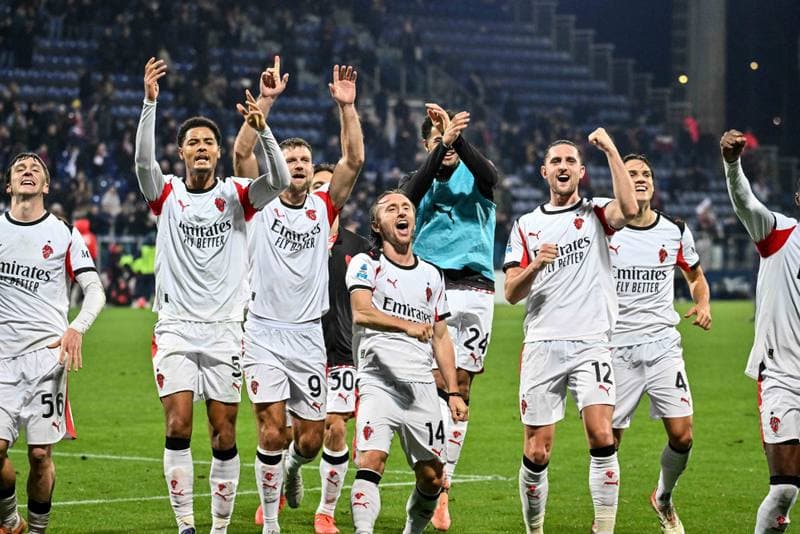 Football. Serie A. Cagliari Calcio - AC Milan. 02.01.2026