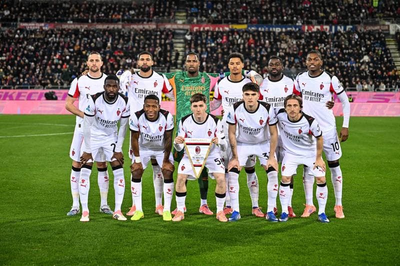 Football. Serie A. Cagliari Calcio - AC Milan. 02.01.2026