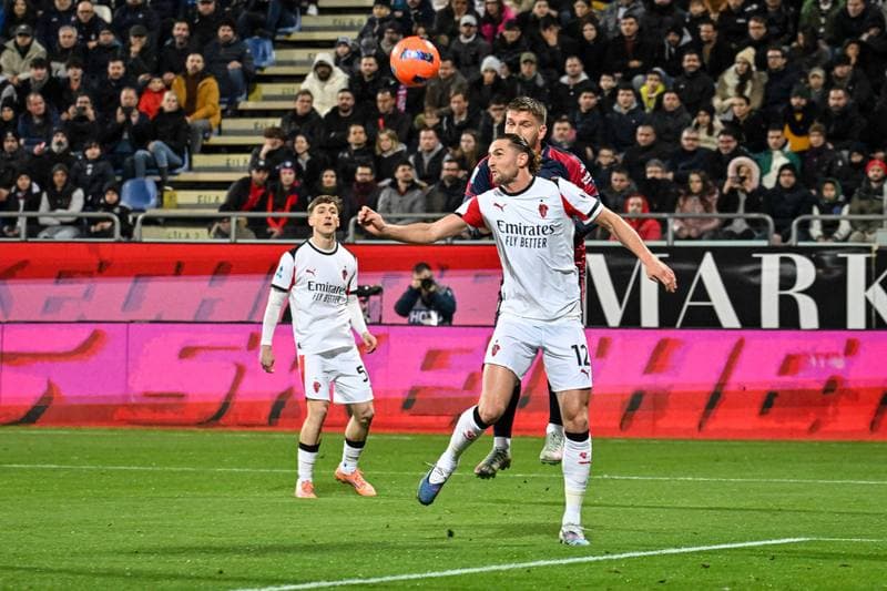Football. Serie A. Cagliari Calcio - AC Milan. 02.01.2026