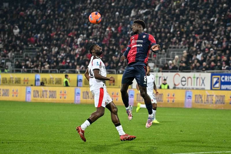 Football. Serie A. Cagliari Calcio - AC Milan. 02.01.2026