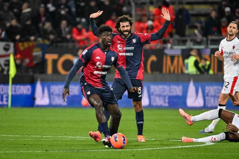 Football. Serie A. Cagliari Calcio - AC Milan. 02.01.2026