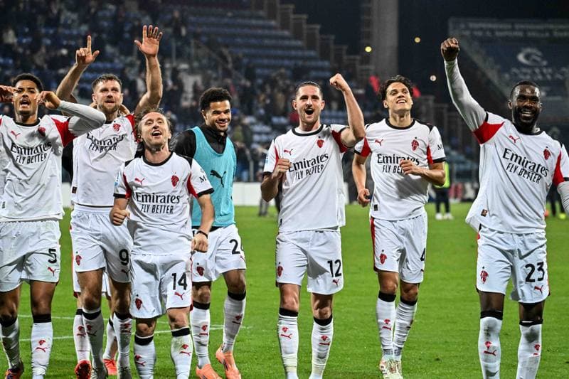 Football. Serie A. Cagliari Calcio - AC Milan. 02.01.2026