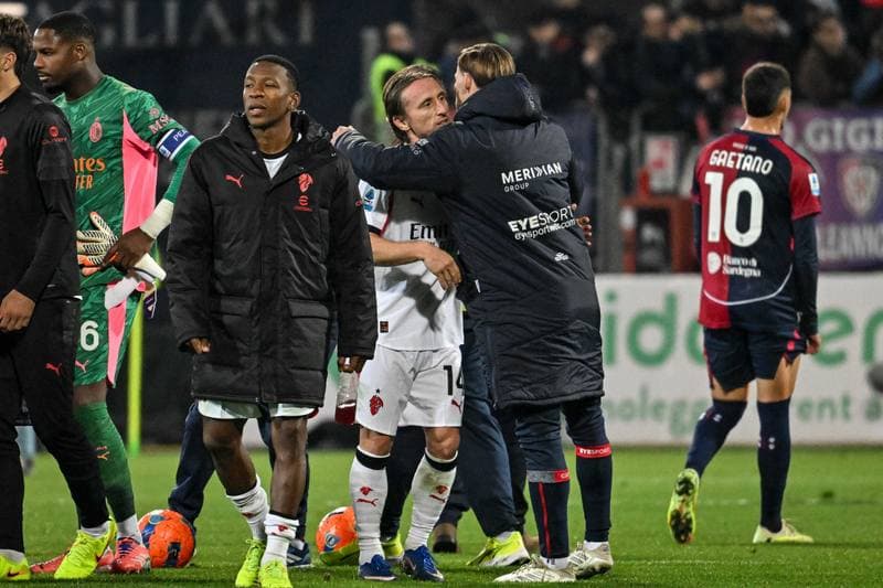 Football. Serie A. Cagliari Calcio - AC Milan. 02.01.2026