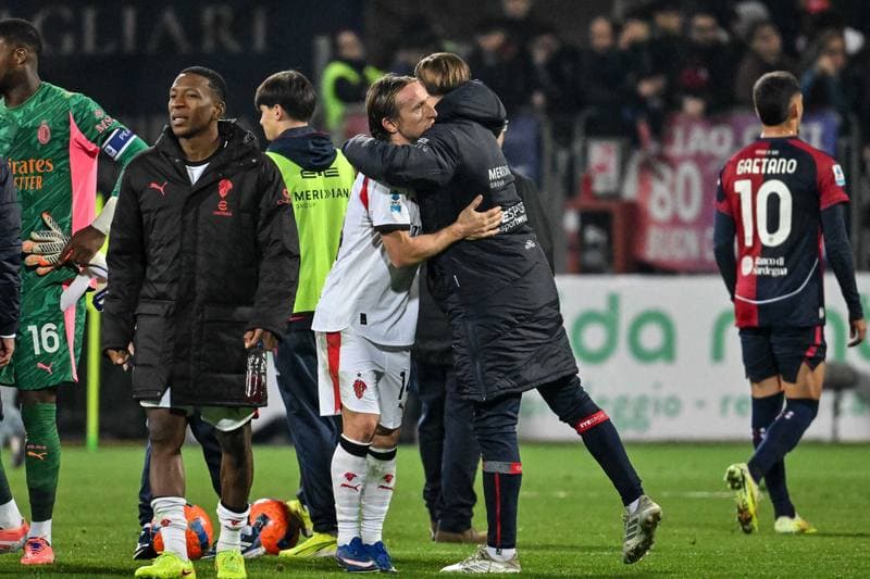 Football. Serie A. Cagliari Calcio - AC Milan. 02.01.2026