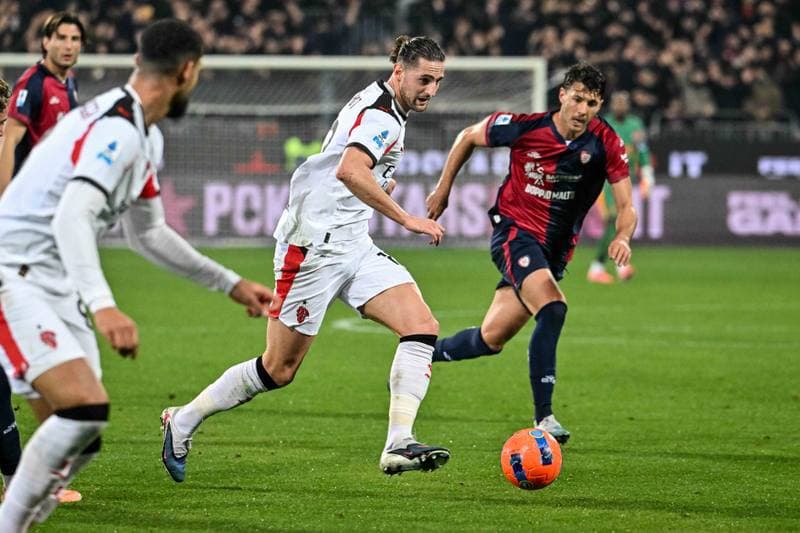 Football. Serie A. Cagliari Calcio - AC Milan. 02.01.2026