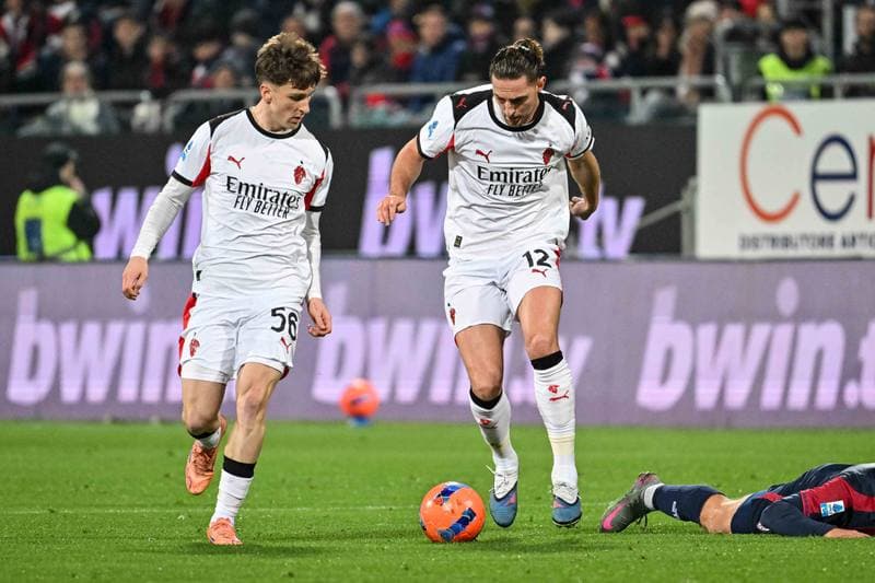 Football. Serie A. Cagliari Calcio - AC Milan. 02.01.2026