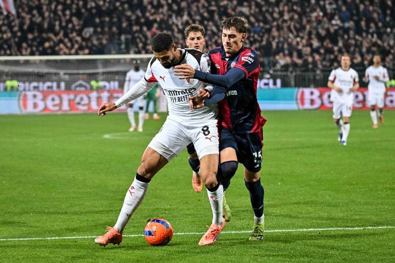 Football. Serie A. Cagliari Calcio - AC Milan. 02.01.2026