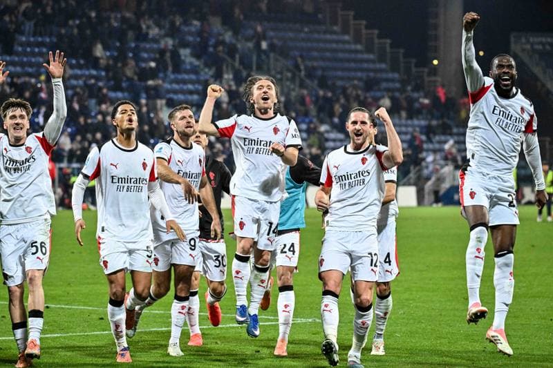 Football. Serie A. Cagliari Calcio - AC Milan. 02.01.2026