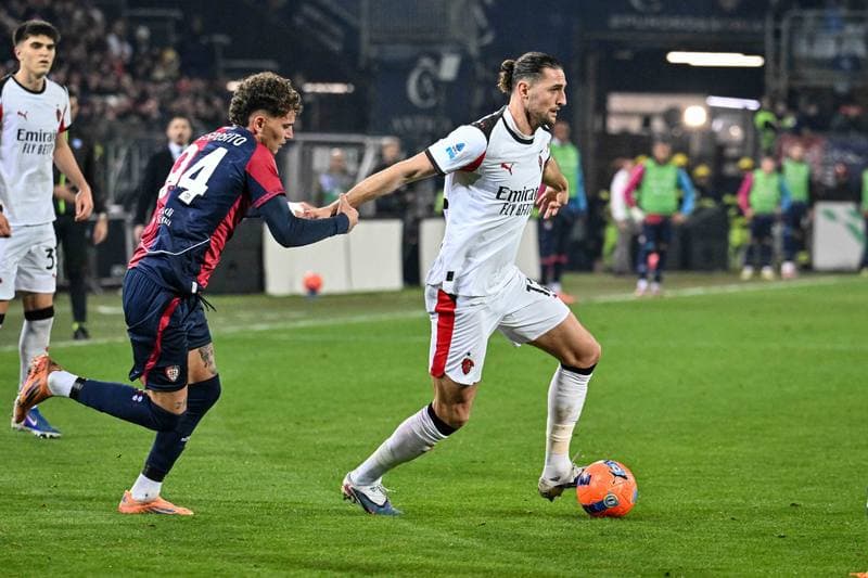 Football. Serie A. Cagliari Calcio - AC Milan. 02.01.2026