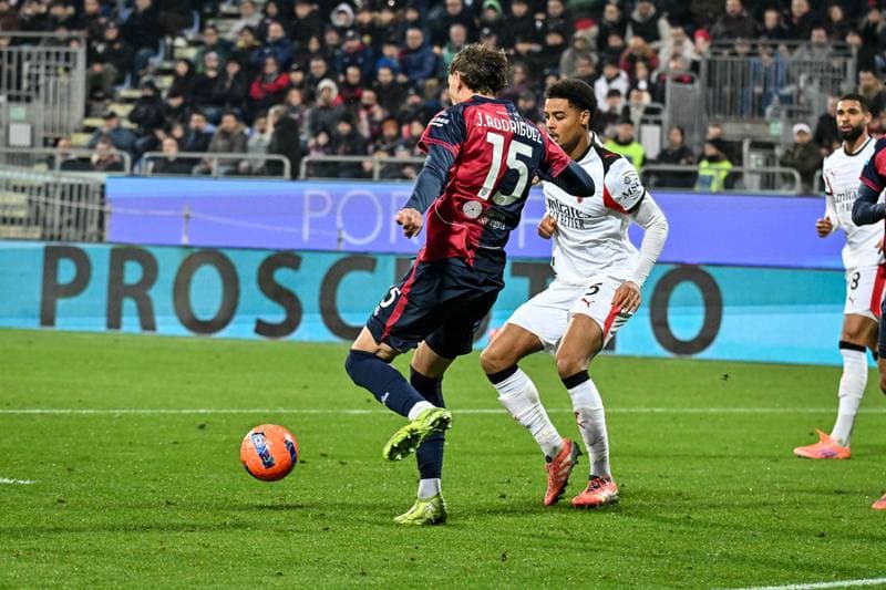 Football. Serie A. Cagliari Calcio - AC Milan. 02.01.2026