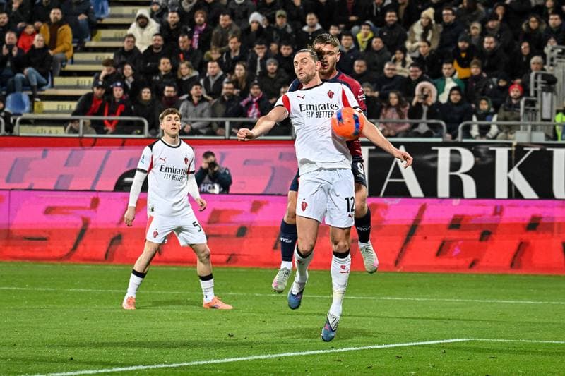 Football. Serie A. Cagliari Calcio - AC Milan. 02.01.2026