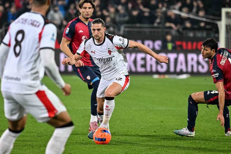 Football. Serie A. Cagliari Calcio - AC Milan. 02.01.2026