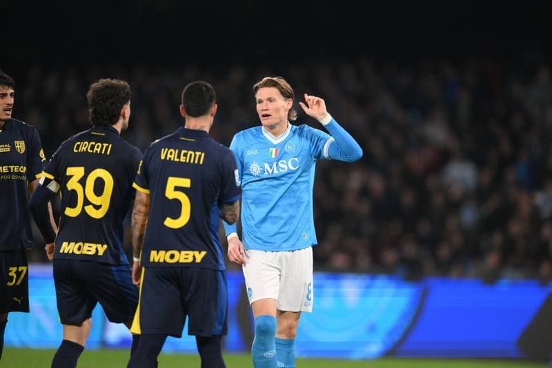 Football. Serie A. SSC Napoli - Parma Calcio. 14.01.2026