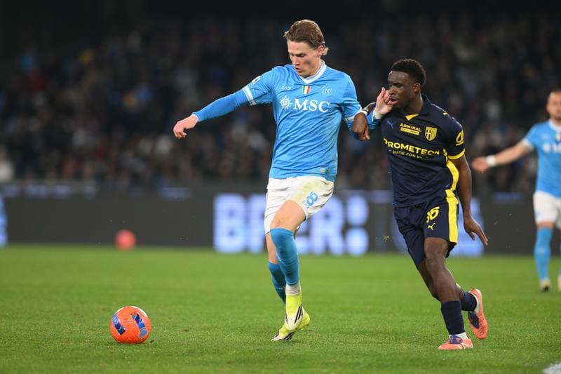 Football. Serie A. SSC Napoli - Parma Calcio. 14.01.2026