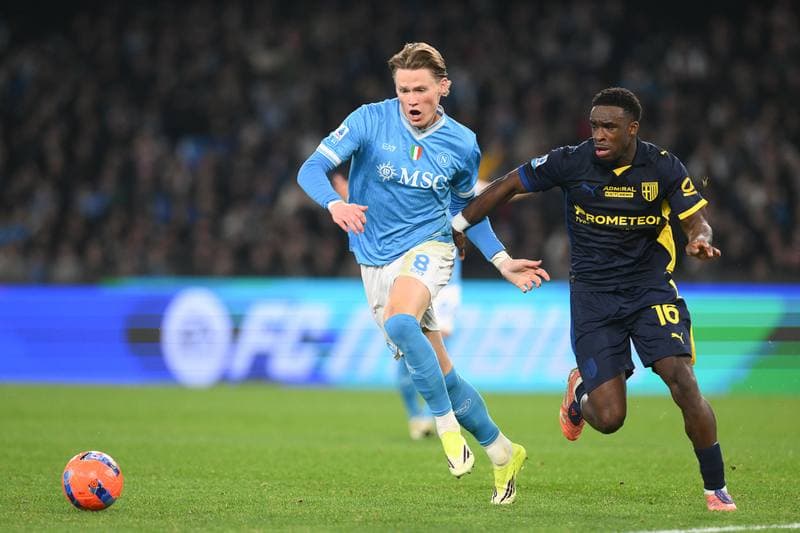 Football. Serie A. SSC Napoli - Parma Calcio. 14.01.2026