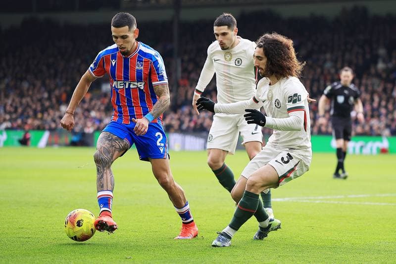 Football. Premier League. Crystal Palace - Chelsea. 25.01.2026