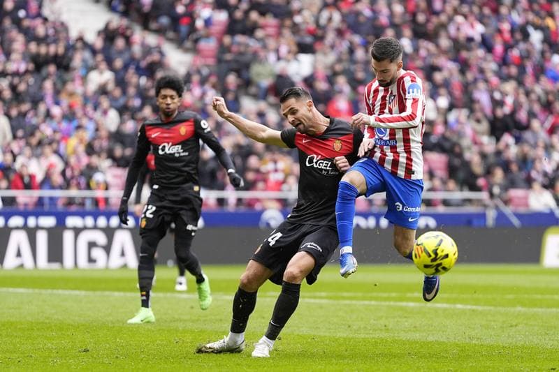 Football. La Liga. Atletico Madrid - RCD Mallorca. 25.01.2026