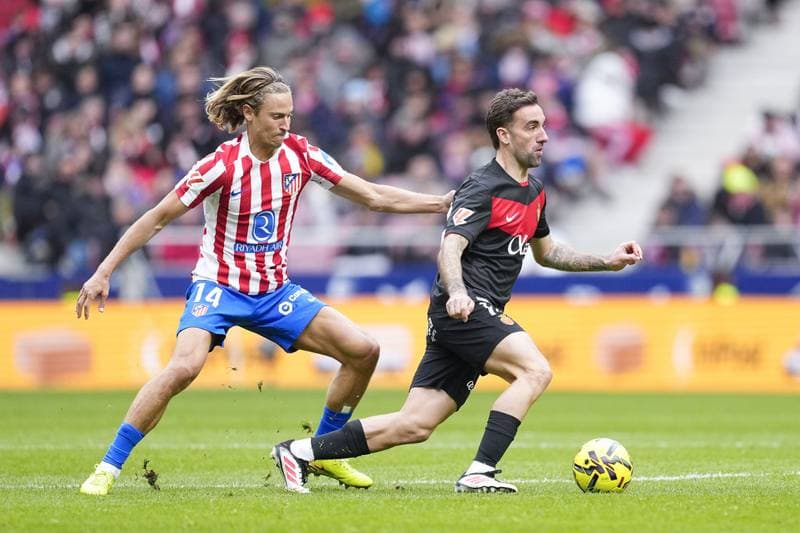 Football. La Liga. Atletico Madrid - RCD Mallorca. 25.01.2026