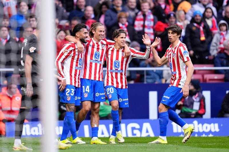Football. La Liga. Atletico Madrid - RCD Mallorca. 25.01.2026