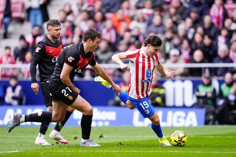 Football. La Liga. Atletico Madrid - RCD Mallorca. 25.01.2026