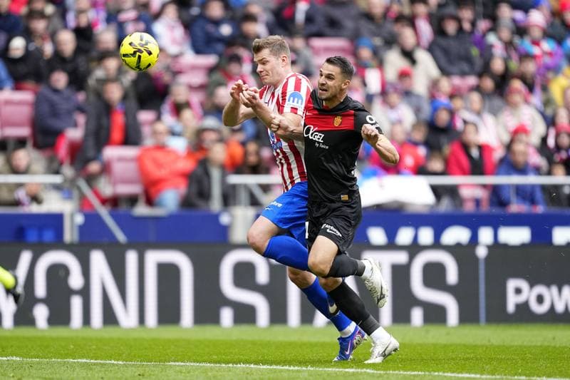 Football. La Liga. Atletico Madrid - RCD Mallorca. 25.01.2026