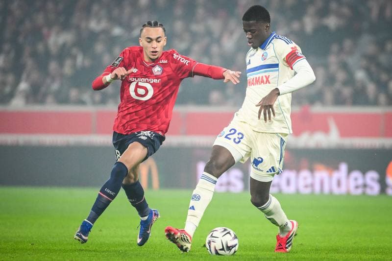 Football. Ligue 1. Lille - Strasbourg. 25.01.2026