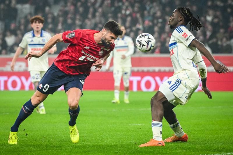 Football. Ligue 1. Lille - Strasbourg. 25.01.2026