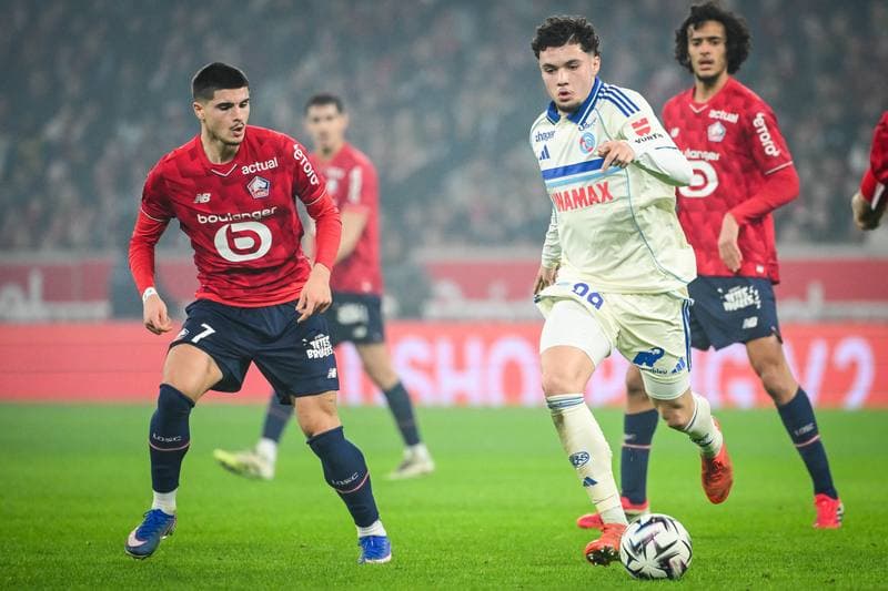 Football. Ligue 1. Lille - Strasbourg. 25.01.2026